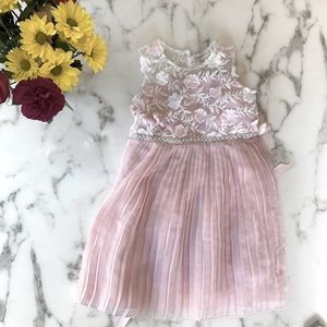 Lace flower dress
